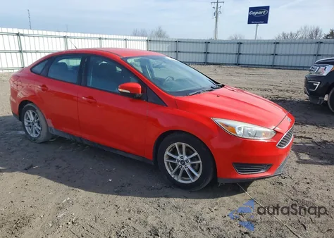 2016 Ford Focus Se z USA, uszkodzony, nr VIN 1FADP3F25GL249528